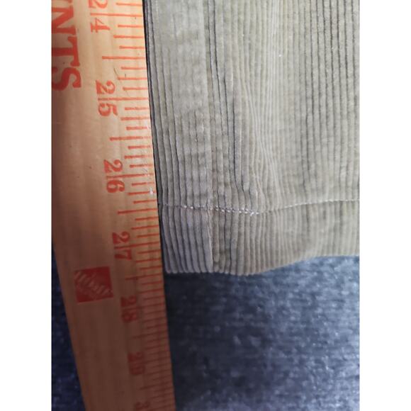 Cremieux Pants Mens 33x30 Brown Corduroy Cotton Straight Leg Casual Chino - Picture 7 of 8